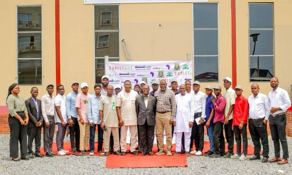 YABATECH representatives and partners at an institutional collaboration event